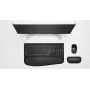 Teclado Kensington Advance Fit Office RF Wireless QWERTY inglês preto