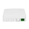 Caixa de fibra ótica Extralink Olivia, 2 emendas, com pigtail e adaptador SC/APC