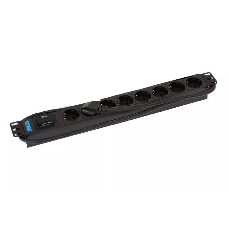 Proteção contra sobretensão Triton RAB-PD-X08-A1 preto 8 saídas AC 230V 2m