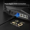Router de mesa MERCUSYS MR85X AX3000 Dualband‑Wi‑Fi 6, 3000 Mbit/s, 4 antenas, 3 portas Gigabit‑LAN, preto