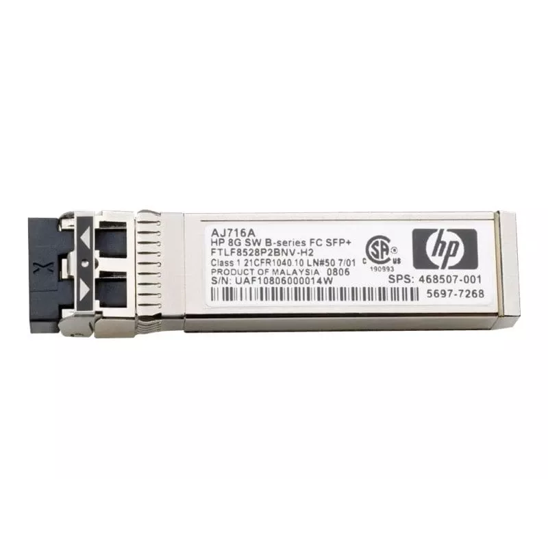 HPE - módulo transceptor SFP+ - 16Gb-Fibre-Channel (SW) Fibre Channel LC