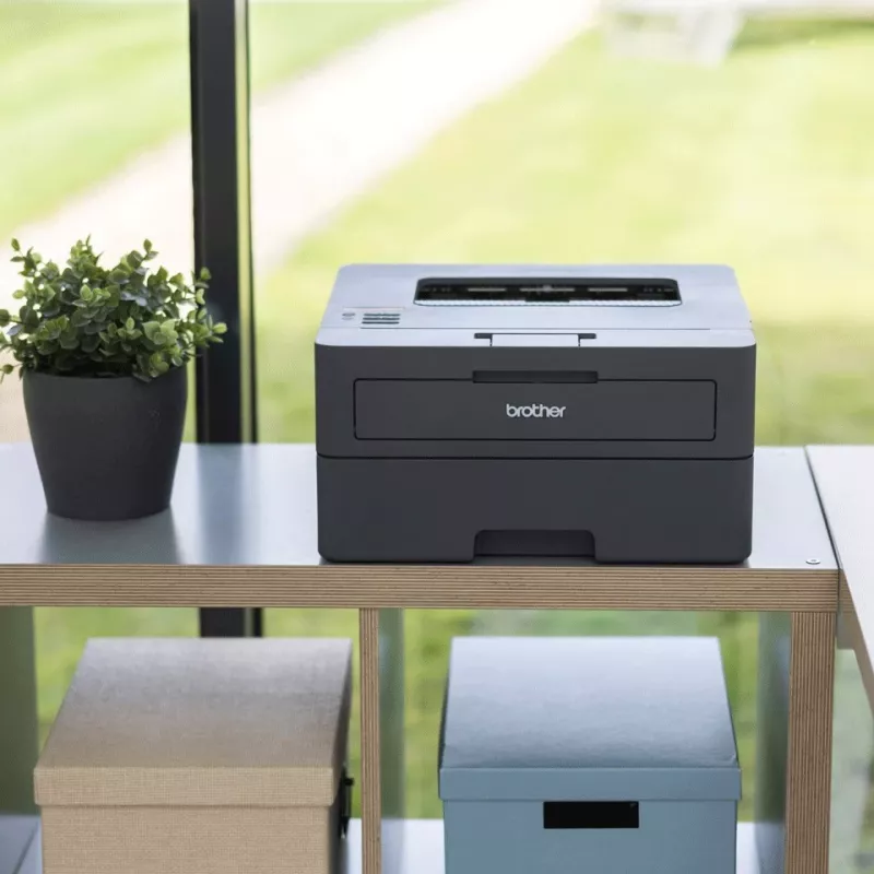 Impressora laser sem fios Brother HL-L2445DW, laser, 1200 x 1200 DPI, A4, 32 ppm, impressão frente e verso, preto