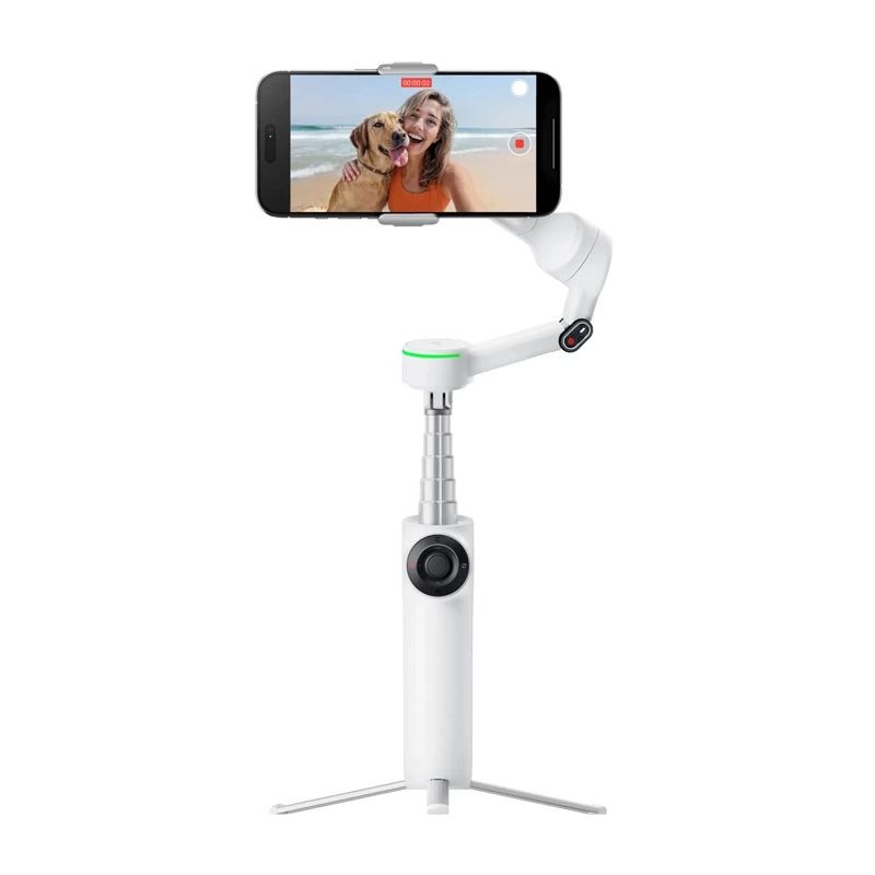 Estabilizador Insta360 Flow 2 Pro AI Tracker Bundle (branco)
