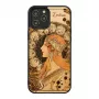 Capa para telemóvel man and wood para iPhone 12 Pro Max — zodiac preto