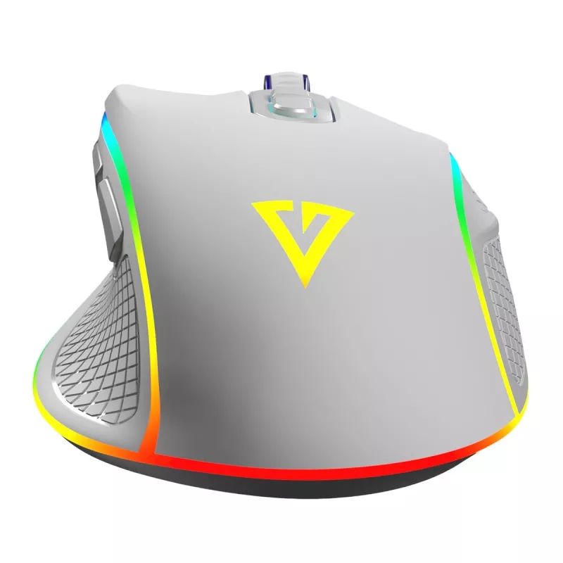 Rato ótico com fio MODECOM Volcano Veles (branco) — modelo M-MC-VELES-200