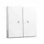 Tecla basculante para interruptor GIRA 363103 para moldura de suporte de 2 módulos System 55, branco puro