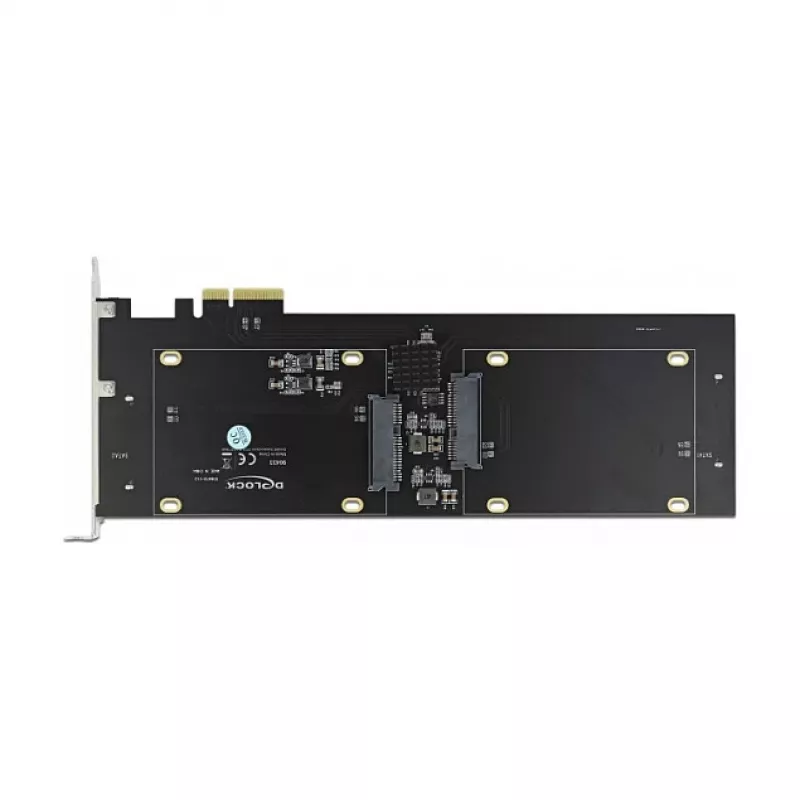 Placa PCI Express x2 DeLOCK 90433 para 4 x SATA HDD SSD RAID