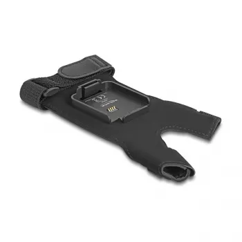 Alça de mão DeLOCK 90609 preto neoprene nylon polímero PU resistente com pega