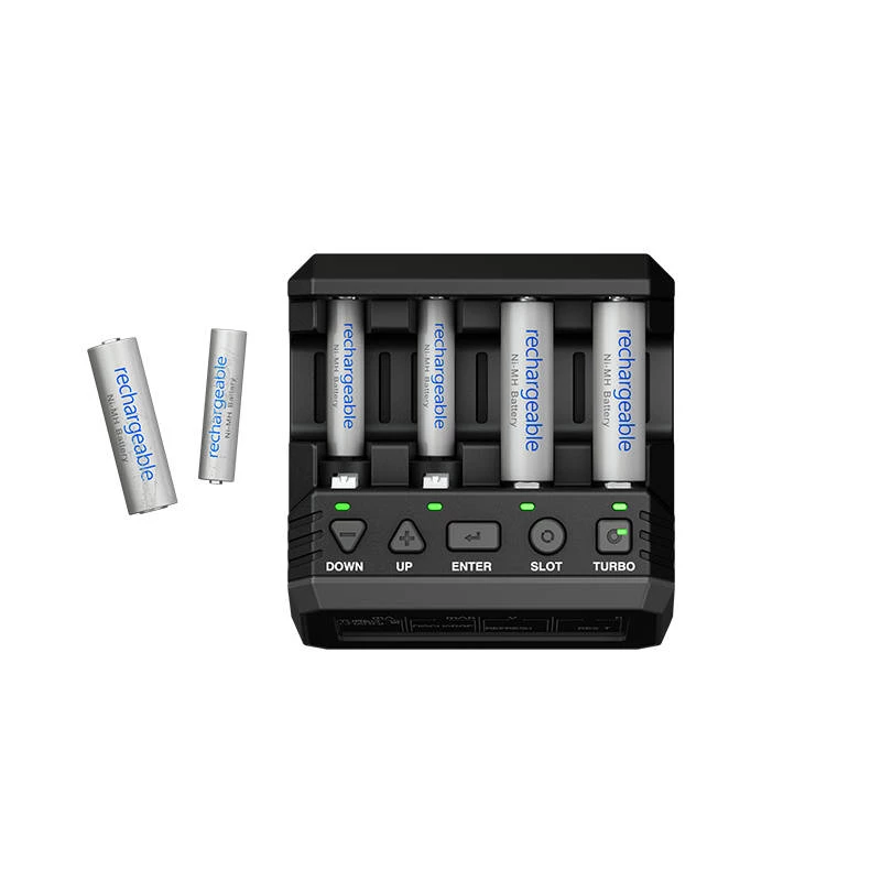 Carregador de baterias SKYRC NC2200 4 canais para células AA/AAA 2200mAh