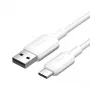 Cabo USB-C para USB 2.0/1M branco Ctqwf Vention
