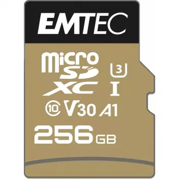 Memória flash Emtec SpeedIN Pro 256 GB MicroSDXC UHS-I Class 10