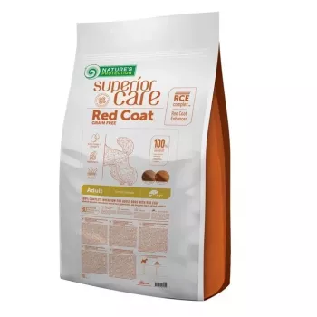 Ração seca para cães nature's protection Superior Care Red Coat Adult raça pequena sem cereais salmão 10 kg