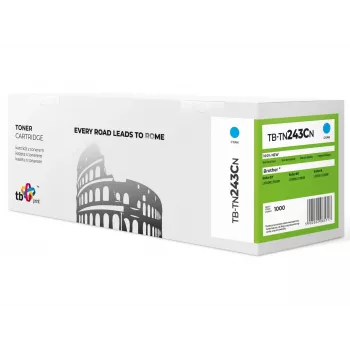 Toner TB Compat. S Brother TN243C, TB-TN243CN CY 100% Novo