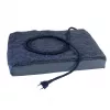 Cama aquecida Glovii GPETH para cães e gatos 580x450x180 mm, capa de poliéster, base antiderrapante