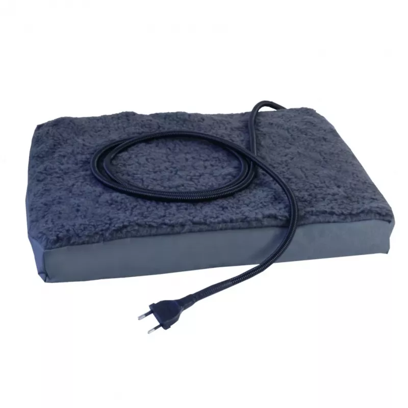 Cama aquecida Glovii GPETH para cães e gatos 580x450x180 mm, capa de poliéster, base antiderrapante