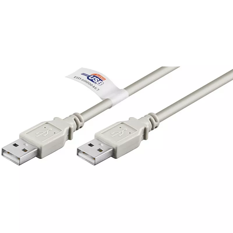 Goobay 50796 cabo USB cinzento