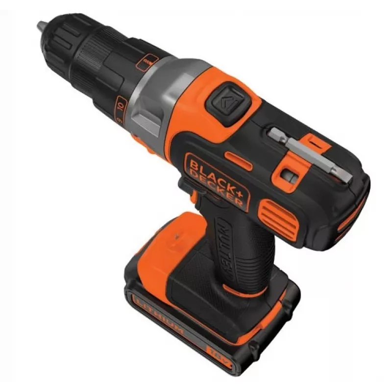Black & Decker MT218KB Máquina de furar 800 rpm preto, laranja 1,46 kg