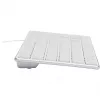 Teclado Speedlink RIVA fino Metal Scissor Branco — teclado com fios de interruptores tesoura finos, branco