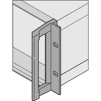 SCHROFF RATIOPAC PRO 19BRACKET W.HANDLE 4U - Acessórios para rack (24572702)