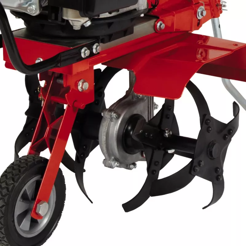 Einhell GC-MT 2236 motoenxada a gasolina, 2,2 kW, largura de trabalho 36 cm, vermelho/preto