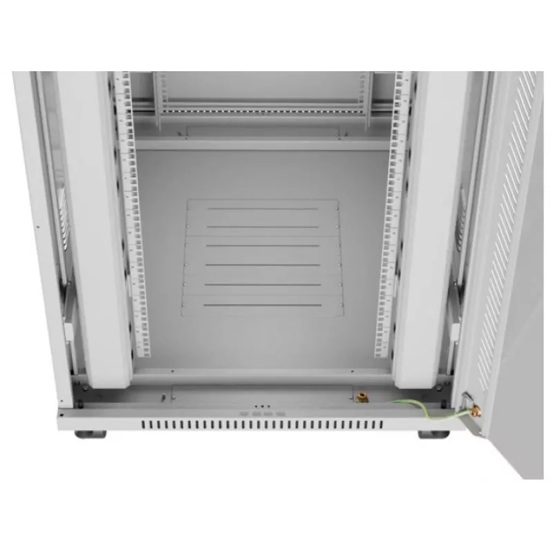 LANBERG 19 42U 800x1000 Independente Porta de vidro LCD (FlatPack) Cinzento (envio por transportadora)