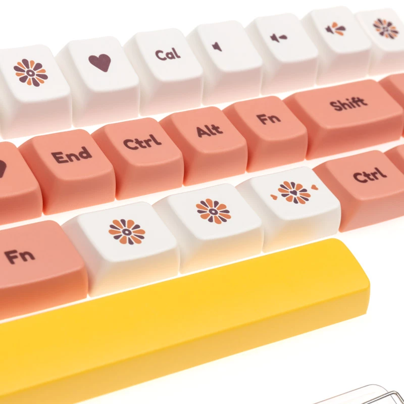 Conjunto de teclas Ducky DCA132-USDAIMDPH1 PBT Dye Sublimation 133 teclas