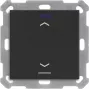 MDT BE-TAL550106.A1 botão KNX Light 55 1-gang RGBW preto mate estore 1 (BE-TAL550106.A1)
