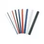 Fellowes - 6 mm - 29,7 cm - 21 anéis - A4 (210 x 297 mm) - 20 folhas - azul - 100 unid. lombada plástica (5345106)