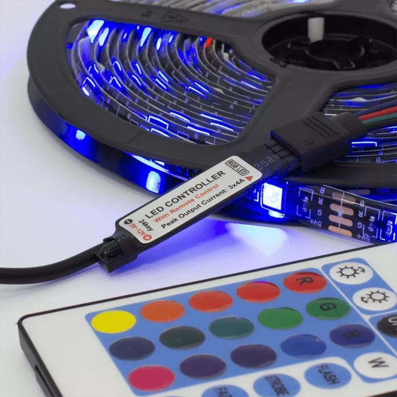 Conjunto de fita LED White Shark Helios LED-03 RGB 3m