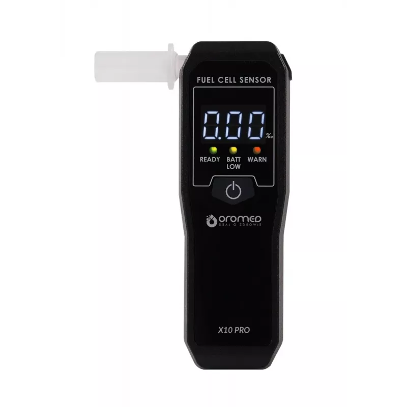 Alcoolímetro Oromed ALK_ORO-X10 PRO 0 - 4% 0,05% preto