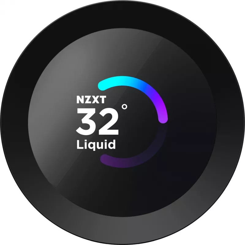 NZXT Kraken Plus 240 refrigeração líquida all-in-one para processador 12 cm preto