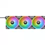 Thermaltake SWAFAN EX12 RGB ventoinha para caixa de PC TT Premium Edition CL-F143-PL12SW-A, 120 mm, pás invertidas, pack de 3, preta