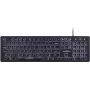 Perixx PERIBOARD-317 DE B Teclado sem fios alemão, QWERTZ preto retroiluminado (PERIBOARD-317 DE B)
