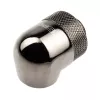 Adaptador XSPC 90° G1/4 polegadas macho para G1/4 polegadas fêmea, rotativo, preto cromado, pack de 4