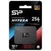 Cartão de memória microSDXC Silicon Power Hypera 256 GB — Class 10, UHS-I U3, V30, A1, leitura 880 MB/s, escrita 700 MB/s