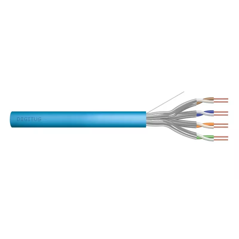 Cabo de rede Digitus DK-1624-A-VH-1 RJ45 Cat6a 100m azul