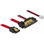 Cabo SATA DeLOCK 85240 0,2 m SATA 7 pinos SATA 22 pinos preto