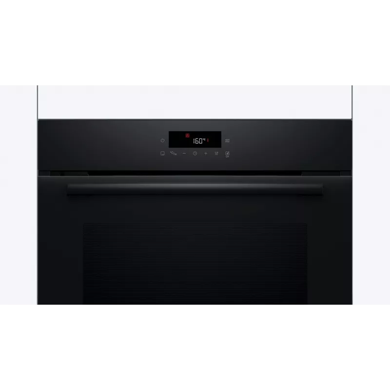 BOSCH Serie 2 HBA571BB4 forno 71 L 3600 W preto + BOSCH HEZ538000 calha de guia