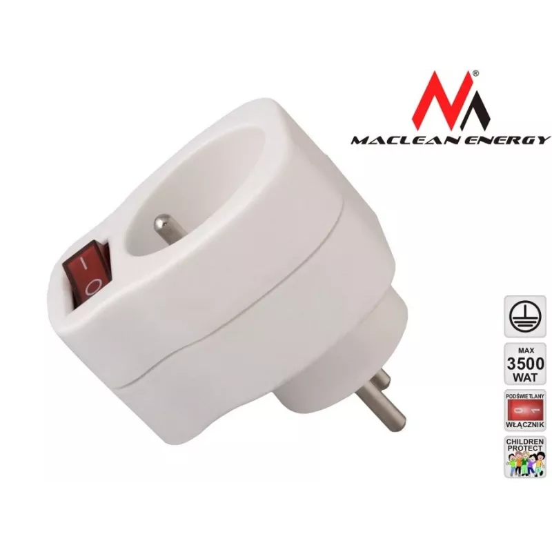 Tomada MACLEAN tomada AC MCE13 com interruptor