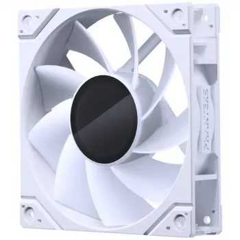 Phanteks M25 Gen2 PH-F120M25R_G2_DWT01 ventoinha de caixa 120 mm PWM D-RGB com pás invertidas, branca