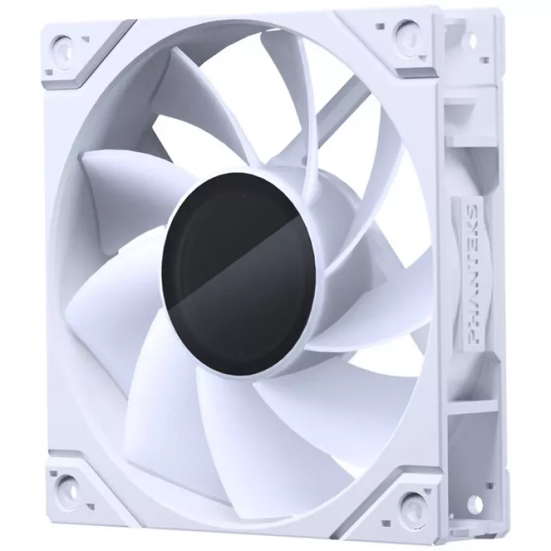 Phanteks M25 Gen2 PH-F120M25R_G2_DWT01 ventoinha de caixa 120 mm PWM D-RGB com pás invertidas, branca