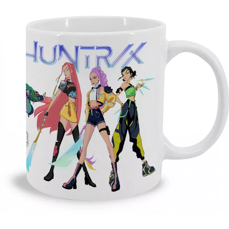Caneca de cerâmica 325 ml K-POP Demon Hunters Huntrix