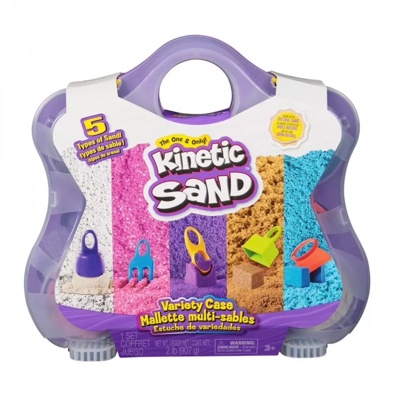 Kinetic Sand Castle Case - verde lima