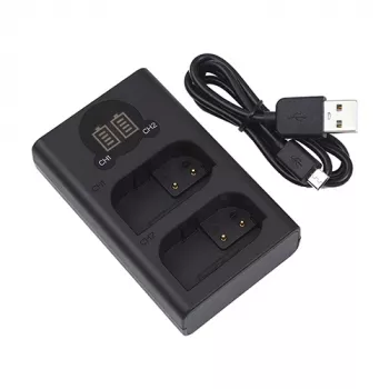Carregador PANASONIC DMW-BLK22, duplo