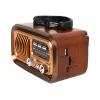 Rádio AM/FM analógico portátil RA16 Solar