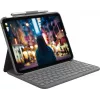Teclado Logitech 920-011423 para dispositivos móveis QWERTZ alemão Bluetooth cinzento