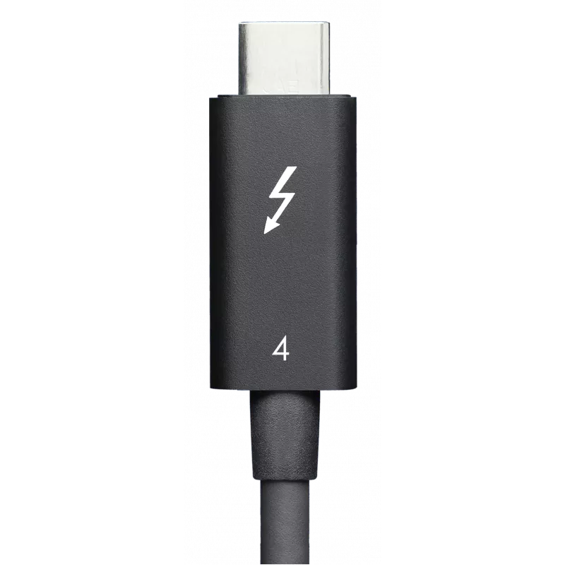 Cabo Thunderbolt Lenovo 4Z51A40455 — 2 m, 40 Gbit/s, macho para macho, preto