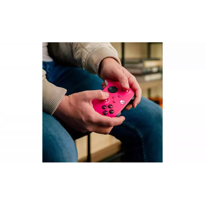 Comando sem fios Microsoft Xbox Rosa, Branco Bluetooth Gamepad Analógico / Digital Xbox Series S, Android, Xbox Series X, iOS, PC