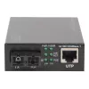 Conversor de mídia Gigabit PoE Digitus, RJ45 / SC, SM, PSE