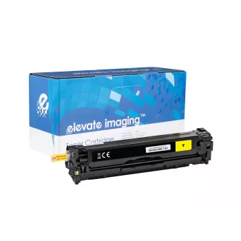Cartucho de toner CB542A amarelo para HP